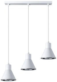 Lampa wisząca TAZILA 3 biała SOLLUX  LIGHTING