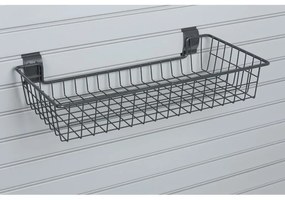 Kosz druciany do systemu Storia, 615 x 120 x 310 mm