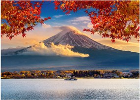 Obraz na szkle - Japonia, Góra Fuji (70x50 cm)