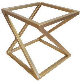 Pufa ZOA LOFT podstawa złota MG58