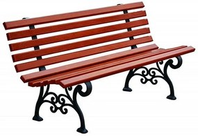 Romantyczna ławka parkowa 150 cm Walia