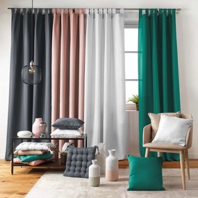Ceglasta zasłona 140x260 cm Essentiel – douceur d'intérieur