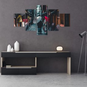 Obraz - Spacer po Tokio (125x70 cm)