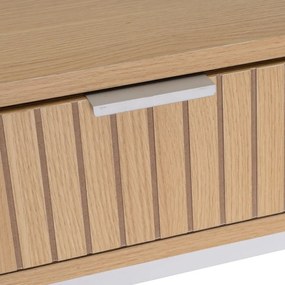 Konsola w dekorze dębu w naturalnym kolorze 30x100 cm Mid-Lines – Casa Selección