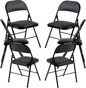 Zestaw 6 krzese skadanych na eventy Pad