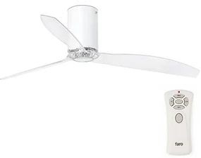 FARO 32039 - Wentylator sufitowy MINI TUBE VENTIL z pilotem przeźroczysty