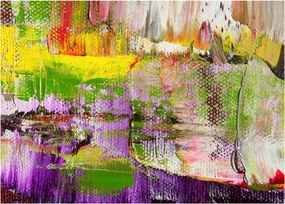 Obraz na szkle abstrakcji - malarstwo (70x50 cm)