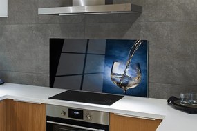 Panel szklany do Kuchni Orzeźwiające Białe Wino