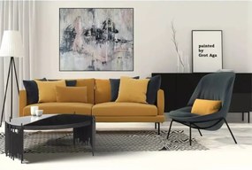 Obraz olejny akt "Chart" 60x70 cm na płótnie gruba faktura farby
