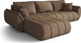 Narożnik BEDANTE TOKYO PREMIUM Lewy Monolith 09 z funkcją spania to eleganckie i funkcjonalne rozwiązanie do Twojego salonu.