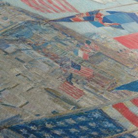 Obraz - Childe Hassam, Allies day, reprodukcje (170x50 cm)