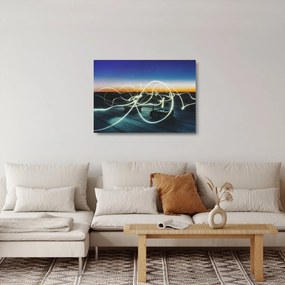 Obraz na szkle - widok nieba z dachu (70x50 cm)