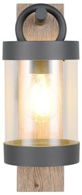 Zewnętrzna lampa ścienna (wysokość 33 cm) Sambesi – Trio