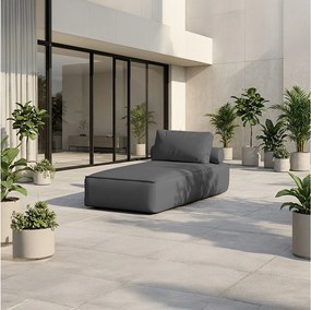 Szezlong Patio, tkanina Odyssey, anthracite (03)