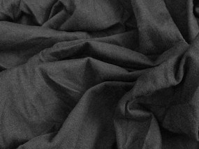 PrzytulneMieszkanie.pl Jersey prześcieradło HIGHFIT ciemnoszare 90 x 200 cm