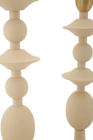 Zestaw świeczników GEMINI, 29 cm, 33 cm