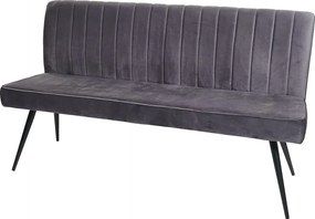 Ławka MCW-K16,  160cm ciemnoszary