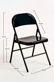 Zestaw 6 Skadanych Krzese Eventowych Niza