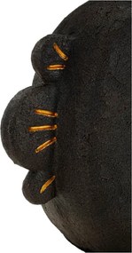 Brązowa lampa stołowa z tekstylnym kloszem (wysokość 39,5 cm) Tribal – Mauro Ferretti