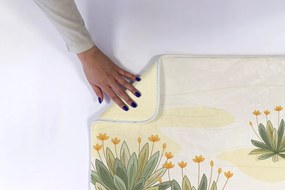 Dywanik do łazienki Dywanik do łazienki Rośliny Kwiaty