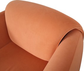 Designerski fotel welurowy Nua N78