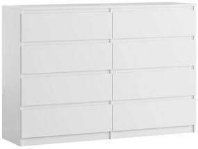 Komoda BASIC 8 szuflad | 140x97x40 cm