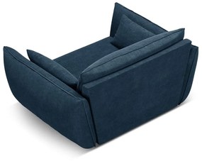 Ciemnoniebieski fotel Vanda – Mazzini Sofas