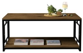 Stolik konferencyjny Kelvin Black and Walnut