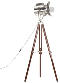 Drewniana retro lampa podłogowa regulowana - EX189 N5-P07