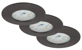 Briloner 7295-031-ZESTAW 3x LED Ściemnialne oświetlenie łazienkowe LED/6,5W/230V IP44