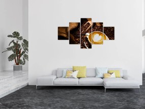 Obraz - Filiżanka kawy (125x70 cm)