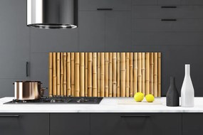 Szkło nad Blatem Zielone Pędy Bambusa