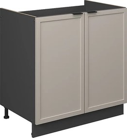 Szafka pod zlew greybeige 80x51.6x82 fame-line