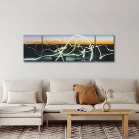 Obraz - widok nieba z dachu (170x50 cm)