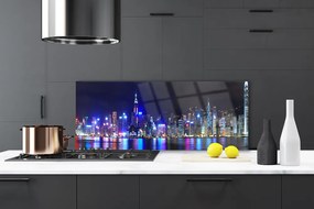 Panel nad blat kuchenny Światła Nocnej Metropolii