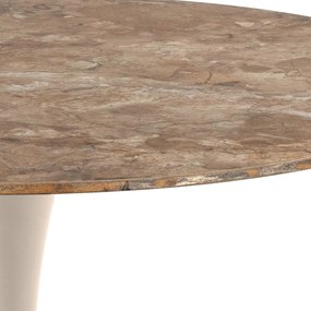 Okrągły stół z ceramicznym blatem ø 90 cm Malta – Actona