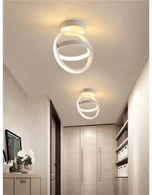 Plafon lampa LED sufitowa geometryczna metalowa AT71-2SL-White