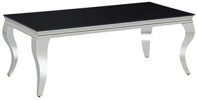 Ława PRINCE A 120x60 czarna/chrom SIGNAL