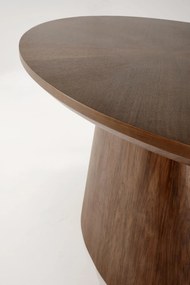 Stół z owalnym blatem Vagner Halmar orzech