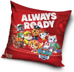 Poszewka na poduszkę Paw Patrol Always Ready, 40 x40 cm