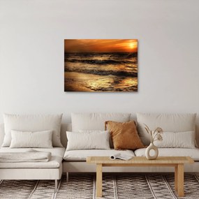 Obraz - Fale na wybrzeżu (70x50 cm)