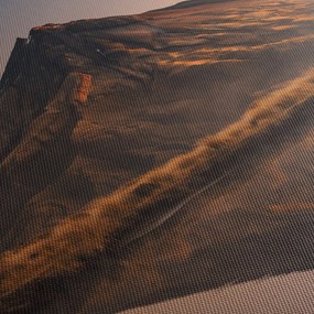 Obraz odbicia góry Taranaki, Nowa Zelandia (170x50 cm)