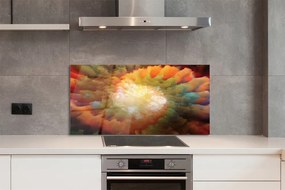 Szkło Ozdobne do Kuchni Nowoczesna Ekspresja Graficzna