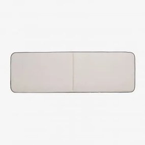 Cabecero W Bouclé 220 Cm Romeo Bouclé White & 200 - Sklum