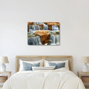 Obraz na szkle wodospadu (70x50 cm)