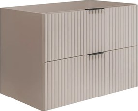 Szafka kaszmirowa łazienkowa z szufladami 80 cm G6-C08