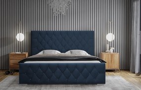 Łóżko Mona I 200 w tkaninie Magic Velvet 2216