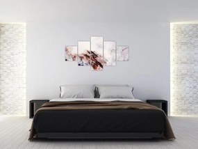 Obraz - Fioletowy marmur N⁰1 (125x70 cm)