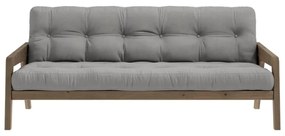 Szara rozkładana sofa 204 cm Grab – Karup Design