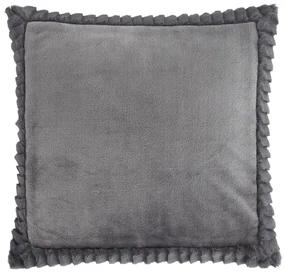 Poduszka dekoracyjna 55x55 cm Velvet and Faux Fur – Catherine Lansfield